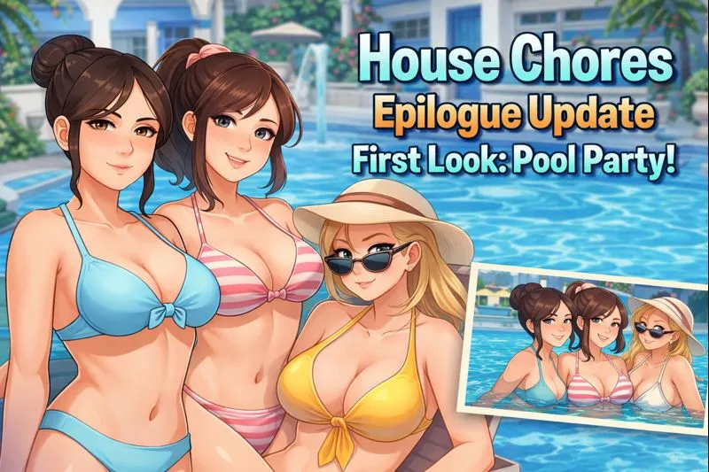 A First Glimpse at the House Chores Epilogue and the Pool Party Finale