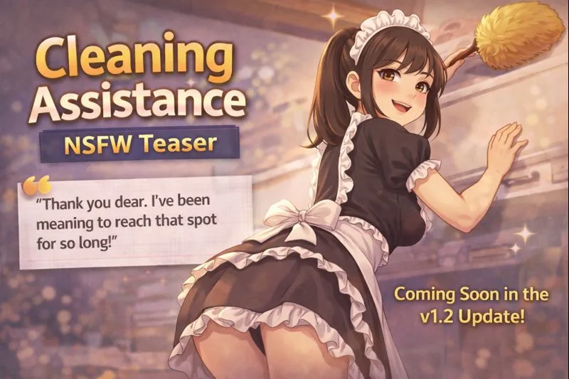 Cleaning Assistance NSFW Teaser Brings the Story Full Circle