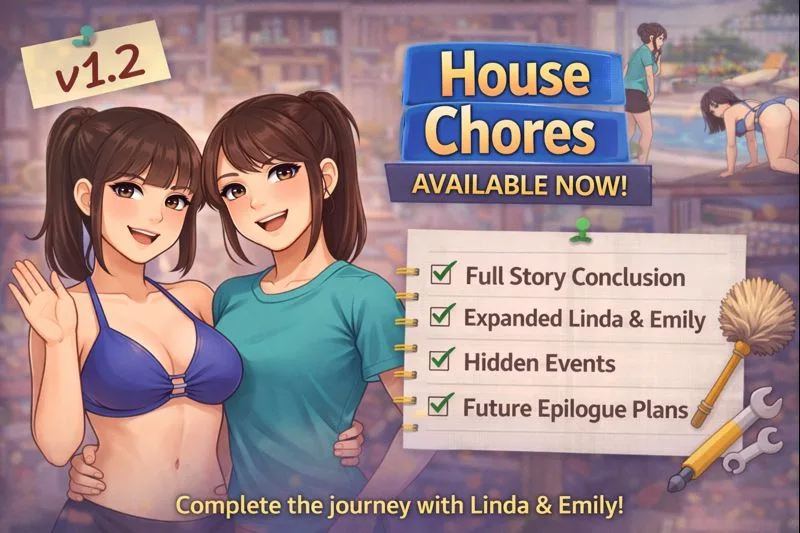 House Chores v1.2 Arrives With a Full Story Conclusion