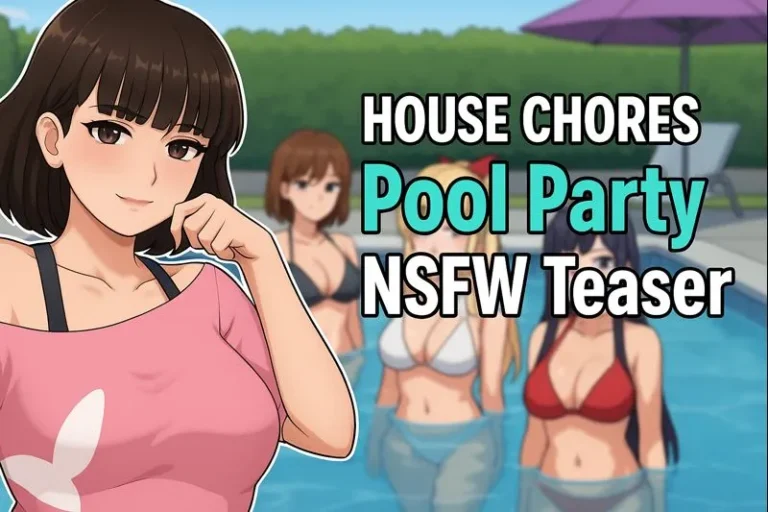 House chores pool party teaser
